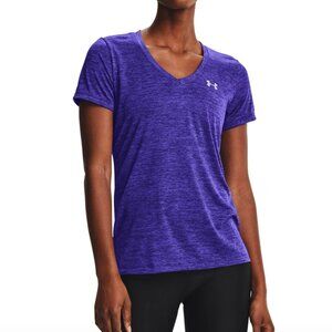 Under Armour Women's Tech V-Neck Twist Short-Sleeve T-Shirt | Size L